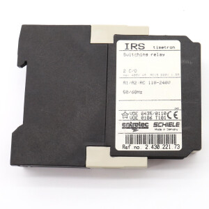 Schiele IRS timetron Schaltrelais 2.430.221.73 110-240V OVP