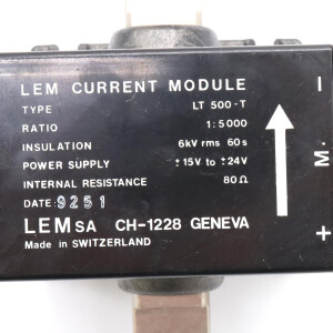 LEM Current Module LT 500-T GEB