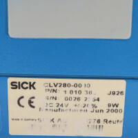 Sick Barcodescanner CLV280-0000 1010363 GEB