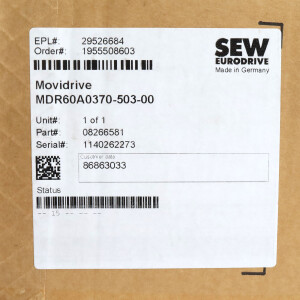 SEW Netzrückspeisung MDR60A0370-503-00 08266581 OVP