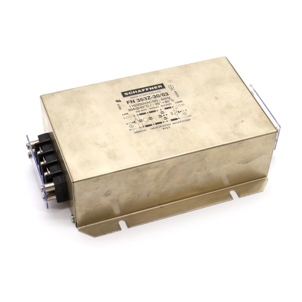 Schaffner Netzfilter FN353Z-30/03 110/250VAC 50/60Hz GEB