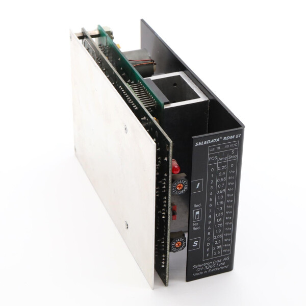 Selectron Seledata Schrittmotor-Steuerung SDM 51 GEB