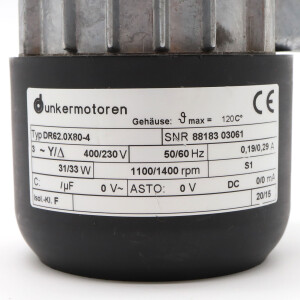 Dunkermotoren Getriebemotor DR62.0x80-4 + PLG 52 i=20,25:1 NOV
