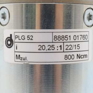 Dunkermotoren Getriebemotor DR62.0x80-4 + PLG 52 i=20,25:1 NOV