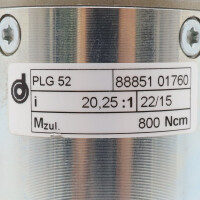 Dunkermotoren Getriebemotor DR62.0x80-4 + PLG 52 i=20,25:1 NOV