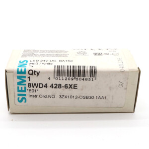 Siemens LED-Lampe klar 8WD4428-6XE OVP