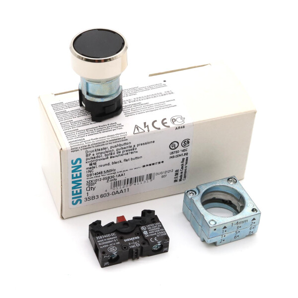 Siemens Drucktaster 3SB3603-0AA11 OVP