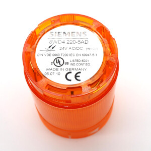 Siemens Dauerlichtelement gelb 8WD4 220-5AD OVP