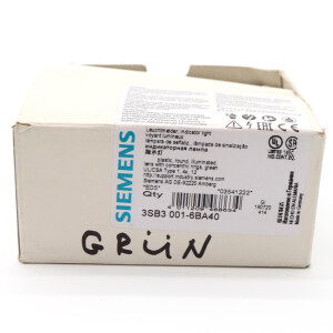 Siemens Leuchtmelder 3SB3 001-6BA40 (6Stk.) OVP
