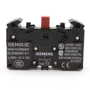 Siemens Schaltelement 3SB3400-0C (20Stk.) OVP
