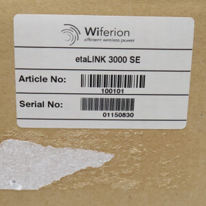 Wiferion stationäre Elektronik etaLINK 3000 SE 100101 OVP