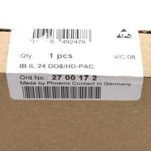 Phoenix Contact Digitalmodul IB IL 24 DO8/HD-PAC 2700172 SIE