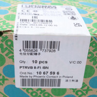 Phoenix Contact Potenzialverteiler PTRVB 8-FI /BN 1067596 (10Stk.) OVP