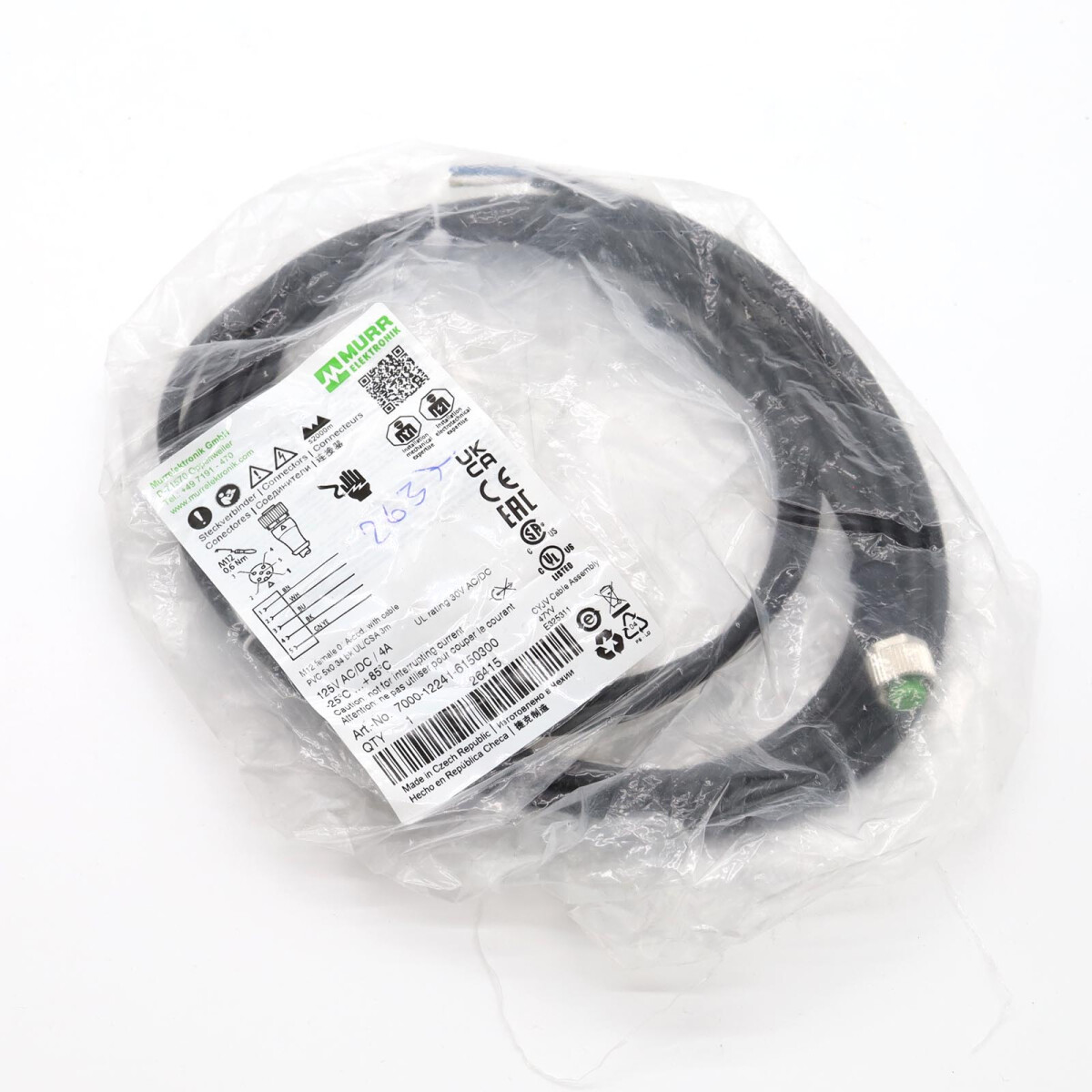 MURR ELEKTRONIK Verbindungskabel M12 Bu. freies Ltg-ende 700