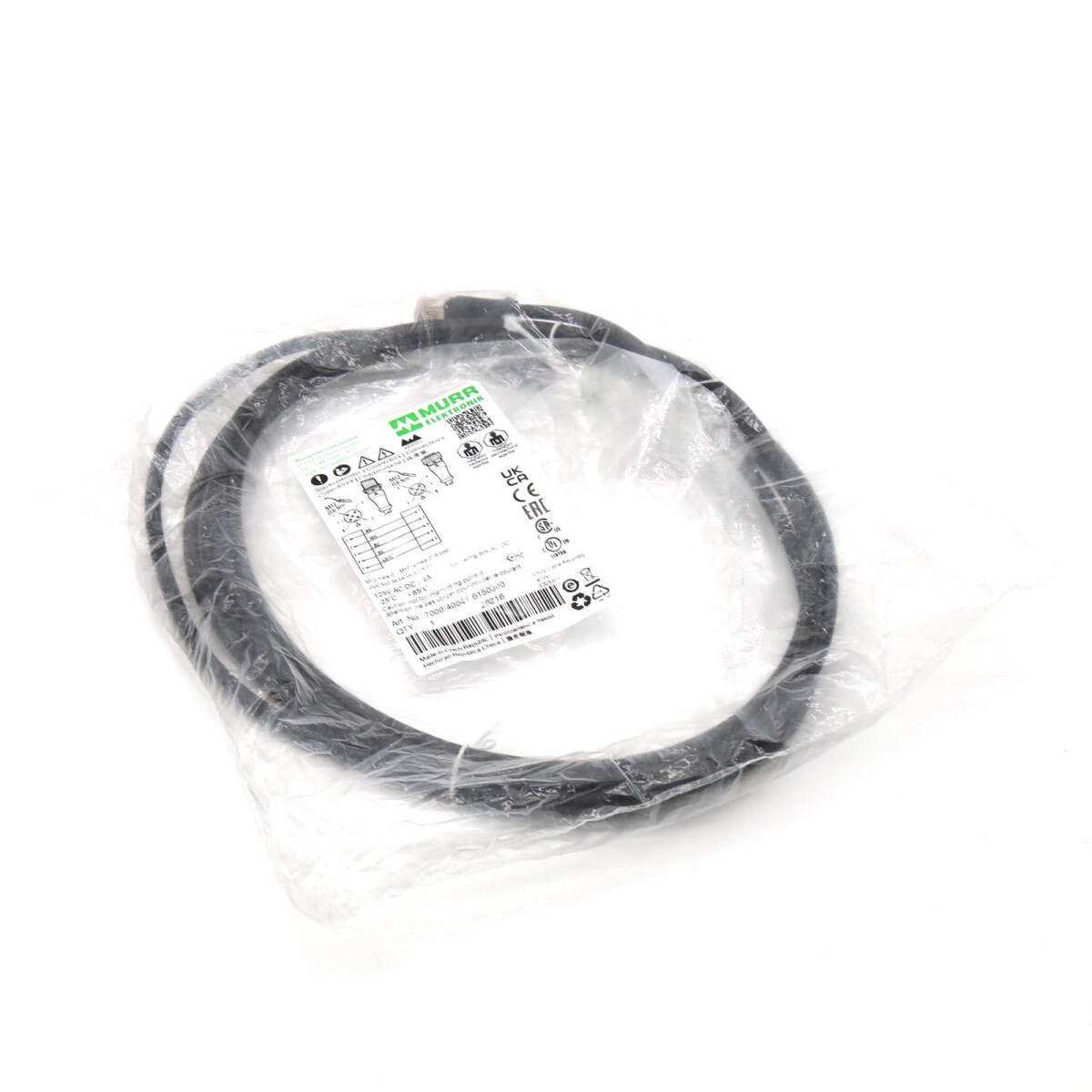 MURR ELEKTRONIK Verbindungskabel M12 St. M12 Bu. 7000-40041-