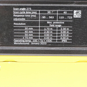 SICK Sicherheitslaserscanner MICS3-CBAZ40ZA1P01 1091037 GEB