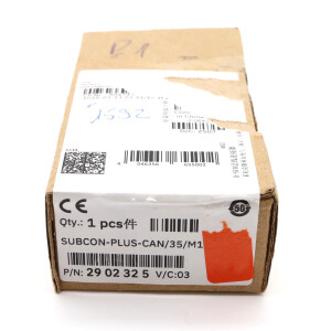 Phoenix Contact D-SUB-Busstecker SUBCON-PLUS-CAN/35/M12 2902325 SIE