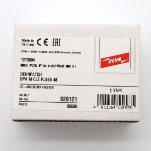 DEHN Überspannungsschutz-Ableiter DPA M CLE RJ45B 48 929121 OVP