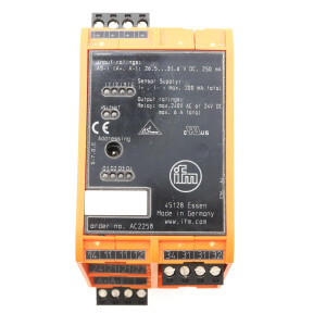 ifm efector AS-Interface Schaltschrankmodul AC2258 SmartL50 4DI 4DO R C NOV
