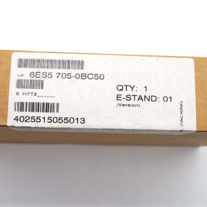 Simatic S5 Steckleitung 6ES5 705-0BC50 SIE
