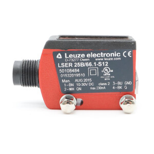 Leuze Einweg-Lichtschranke Empfänger LSER 25B/66.1-S12 50108484 NOV