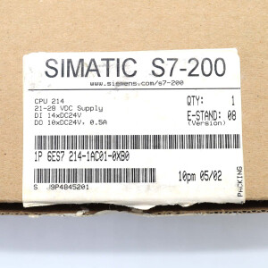 Simatic S7-200 CPU214 6ES7 214-1AC01-0XB0 OVP