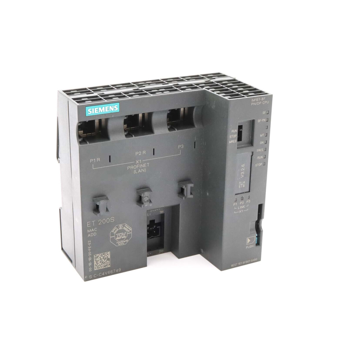 Simatic DP IM151-8F PN/DP CPU 6ES7151-8FB01-0AB0 GEB