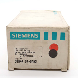 Siemens Hilfsschütz 3TH4454-0AN2 220V OVP