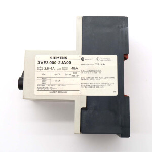 Siemens Leistungsschalter 3VE3000-2JA00 OVP