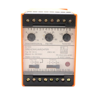 ifm Drehzahlwächter D100 DD0001 DZ34-A OVP