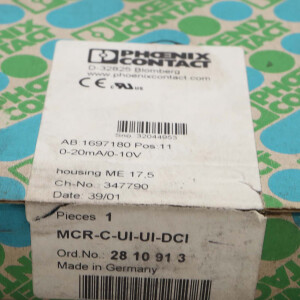 Phoenix Contact Trennverstärker MCR-C-UI-UI-DCI 2810913 OVP