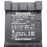 Siemens Zeitrelais 7PU1140-7AN20 OVP