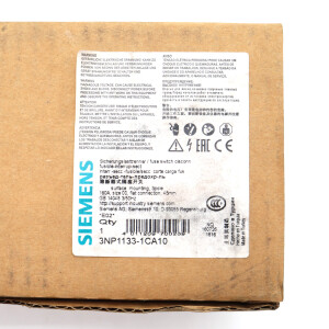 Siemens Sicherungslasttrennschalter 3NP1133-1CA10 OVP
