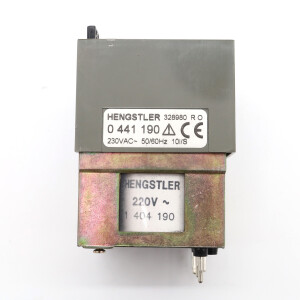 Hengstler elektrischer Abwärts-Vorwahlzähler (5-fach) 0 441 190 NOV