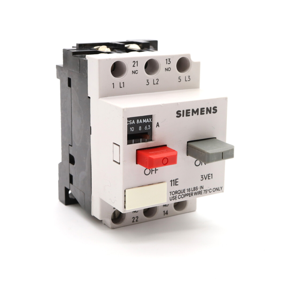 Siemens Leistungsschalter 3VE1010-2L NOV