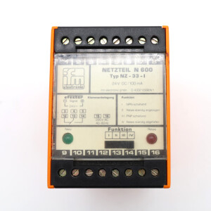 ifm Netzteil N600 NZ33-I DN0001 NOV