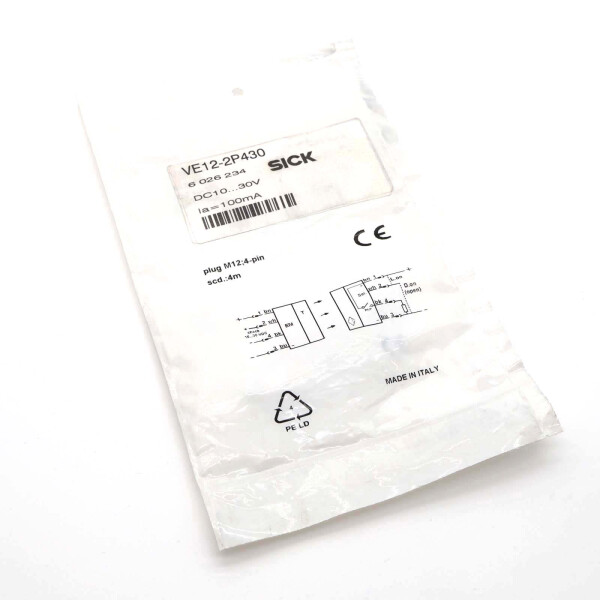 SICK Sensor VE12-2P430 6026234 OVP