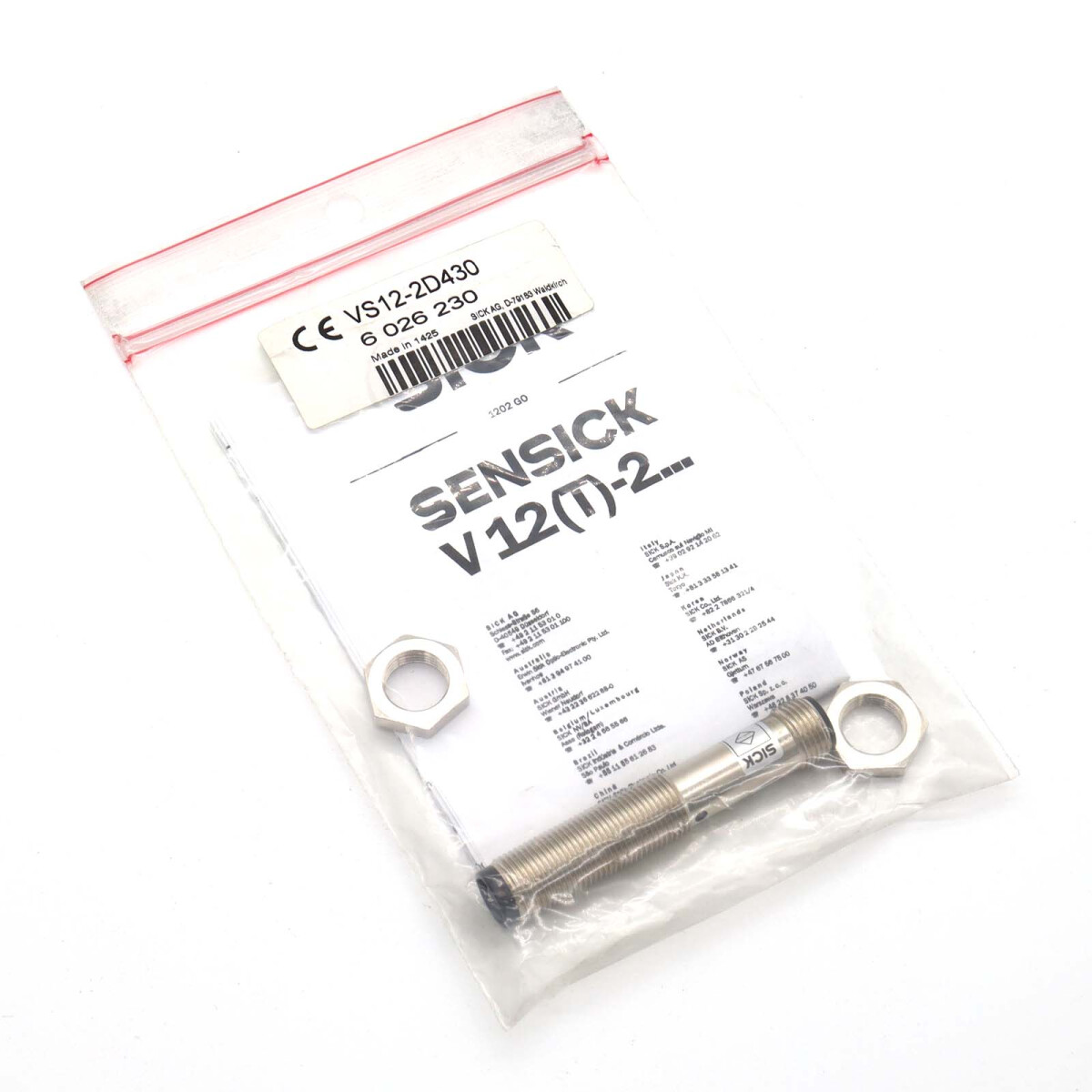 SICK Sensor VS12-2D430 6026230 OVP