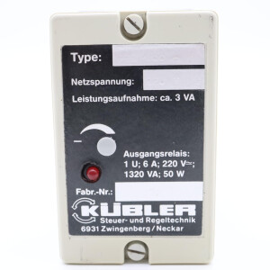 Kübler Relais GTI 100-P GEB