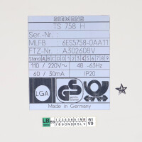Simatic Teleservice-Gerät 6ES5758-0AA11 GEB