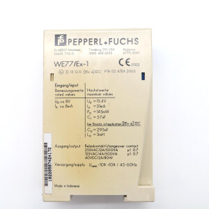 Pepperl+Fuchs Trennschaltverstärker WE77/Ex-1 129197 GEB
