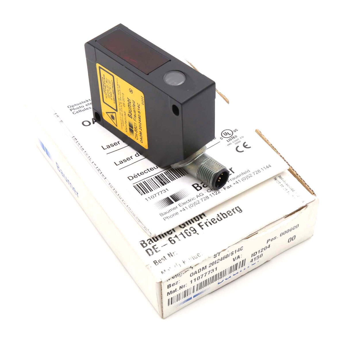 Baumer Distanz-Sensor OADM 20I2460/S14C  box