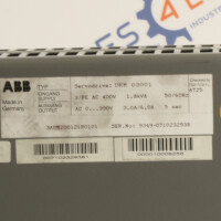 ABB Servodrive DKM 03001 3ADM200121R0101 GEB