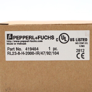 Pepperl+Fuchs Reflexionslichttaster RL23-8-H-2000-IR/47/92/104 419464 OVP