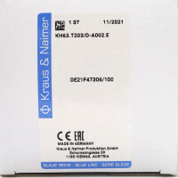 Kraus&Naimer Hauptschalter KH63.T203/D-A002.E DE21F47306/100 OVP