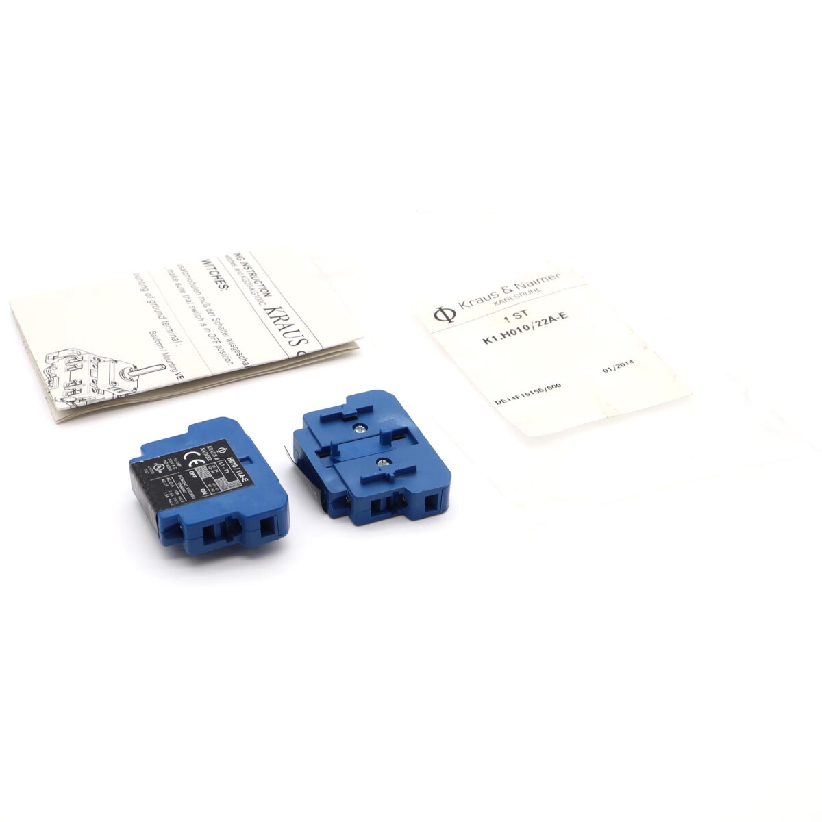 Kraus&Naimer Hilfskontaktblock K1.H010/22A-E DE14F15156/