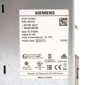Simatic SITOP Puffermodul 6EP1961-3BA01 GEB