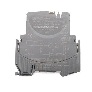 E-T-A Elektronischer Sicherungsautomat ESX10-TB-101-DC24V-6A NOV