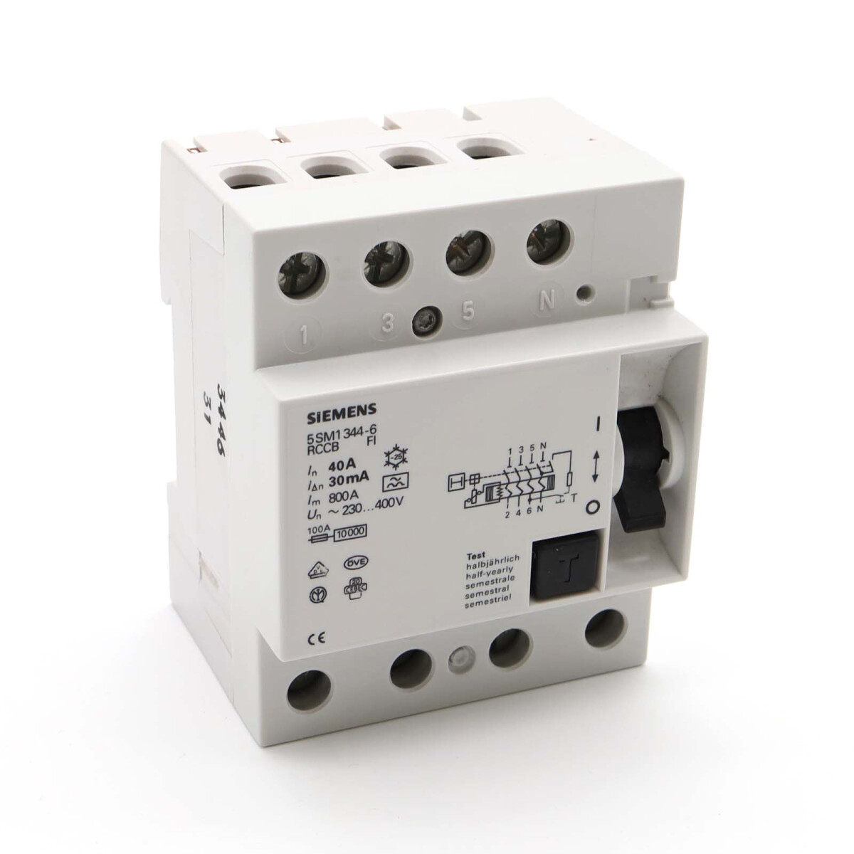 Siemens FI-Schutzschalter 5SM1344-6 NOV