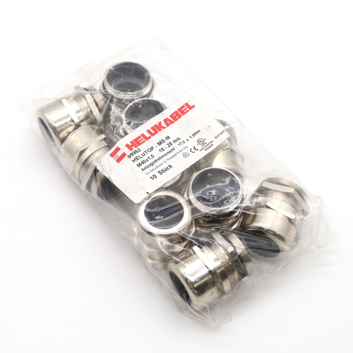 HELUKABEL Kabelverschraubung HELUTOP-MS-M M40x1,5 19-28mm 99